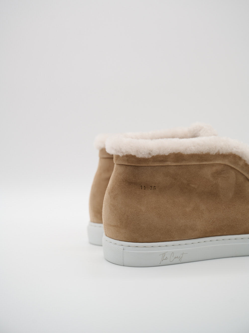 Charles Chelsea Boots Rückansicht Beige
