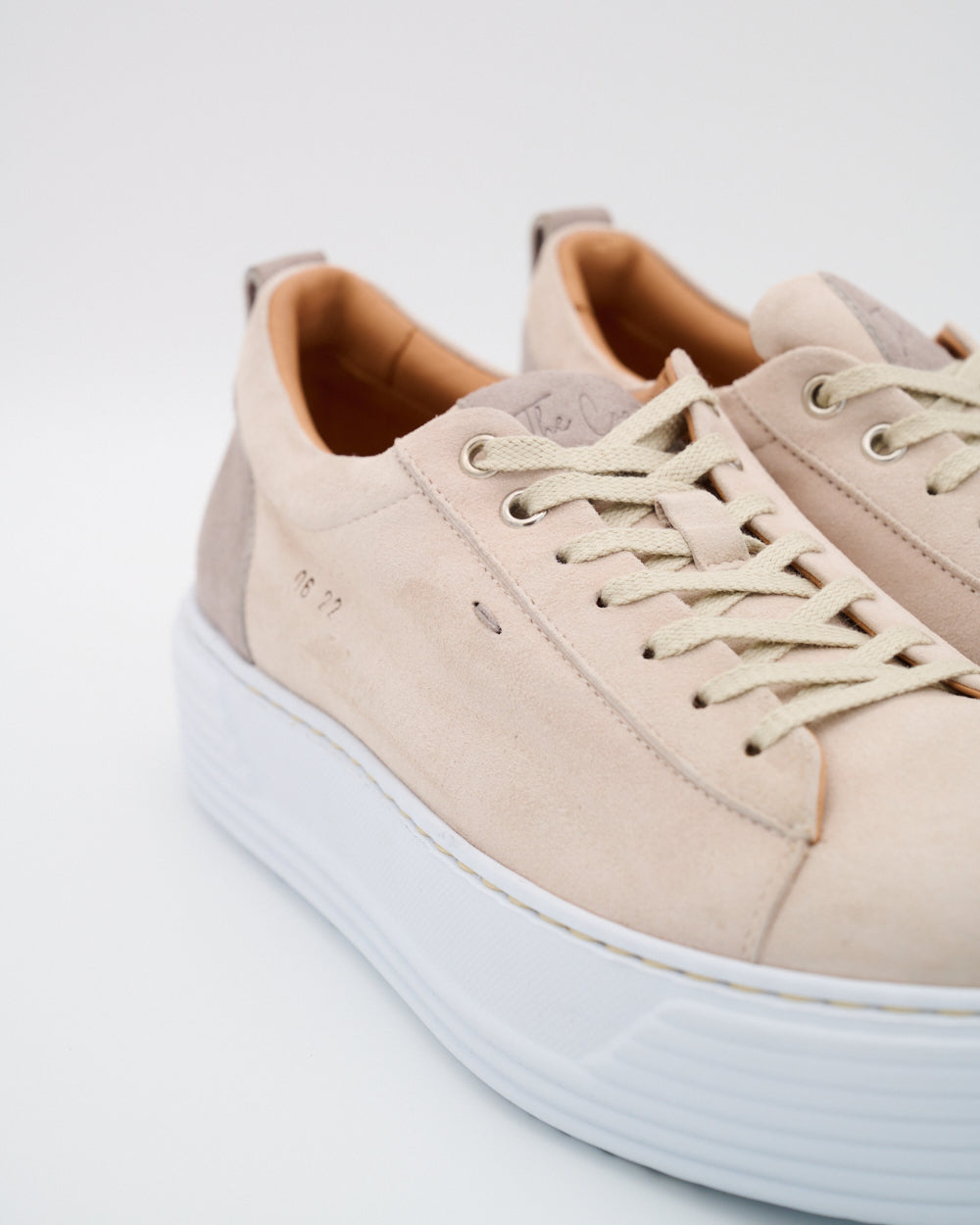 Julia limitierte Sneaker aus Cashmere Leder für Damen in Naturfarben
