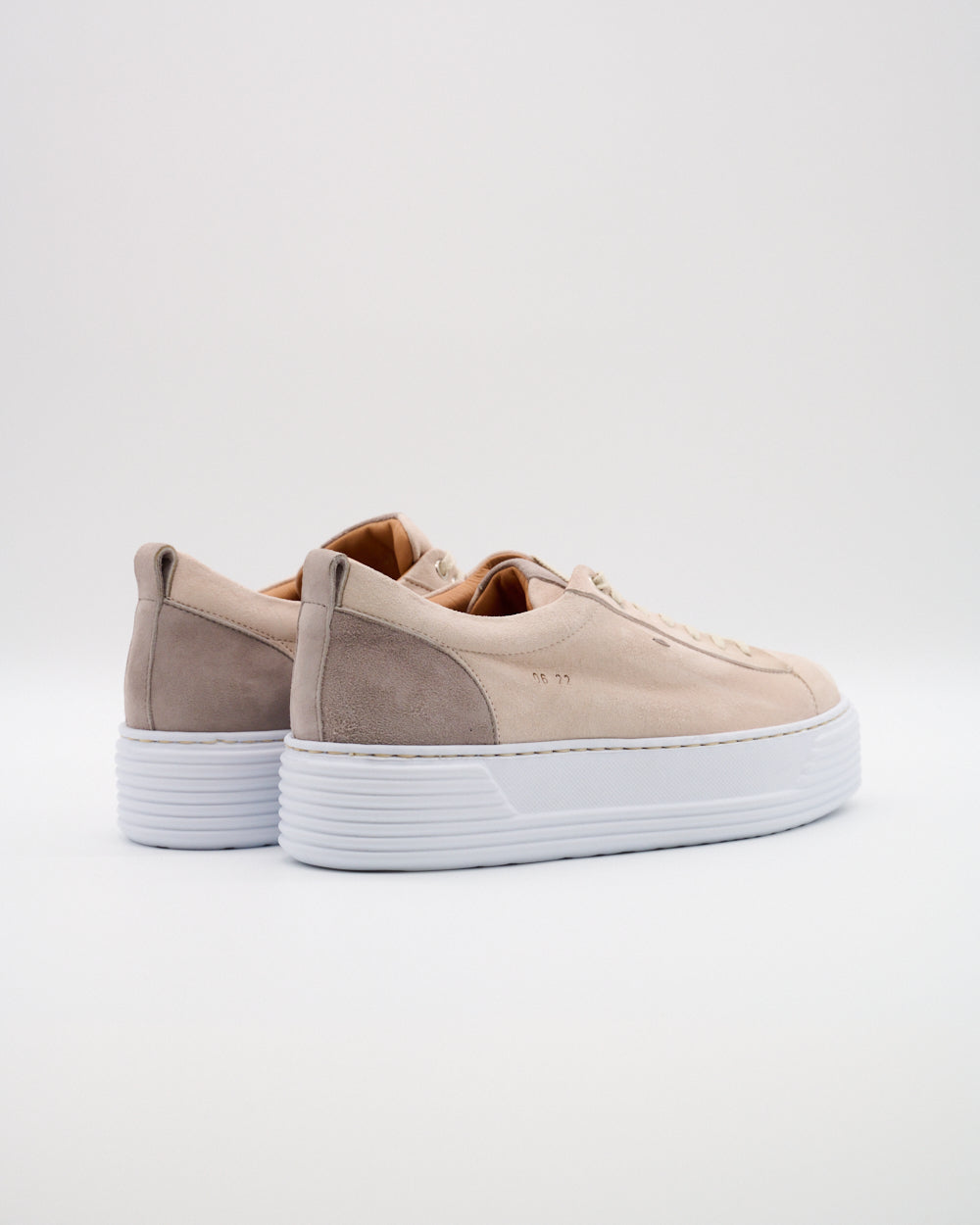 Julia limitierte Sneaker aus Cashmere Leder für Damen in Naturfarben