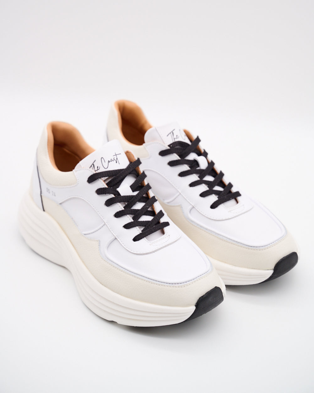 Sophia Runners limitierte Leder Sneaker für Damen in Weiss