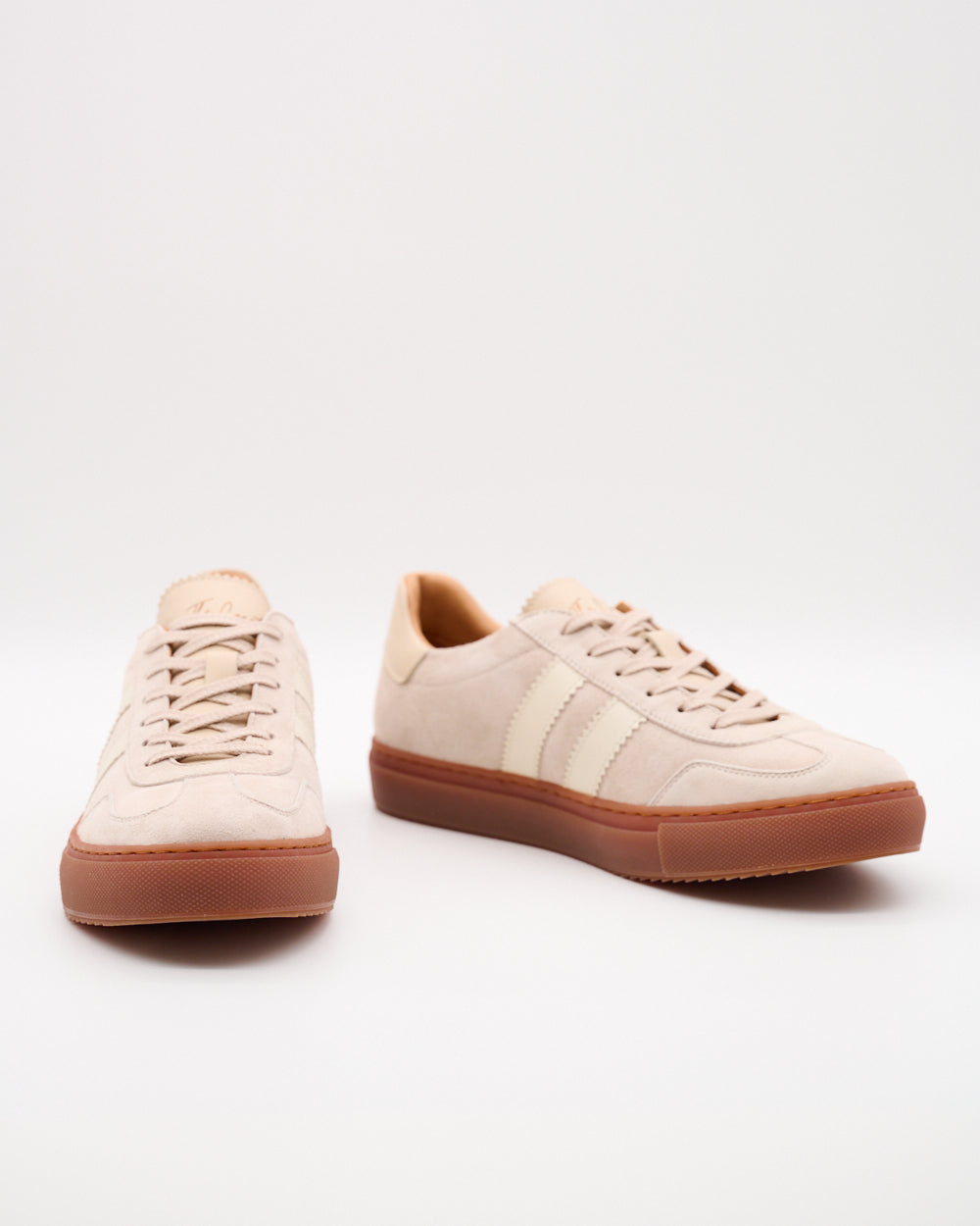 Mara women's limited edition suede sneakers in beige