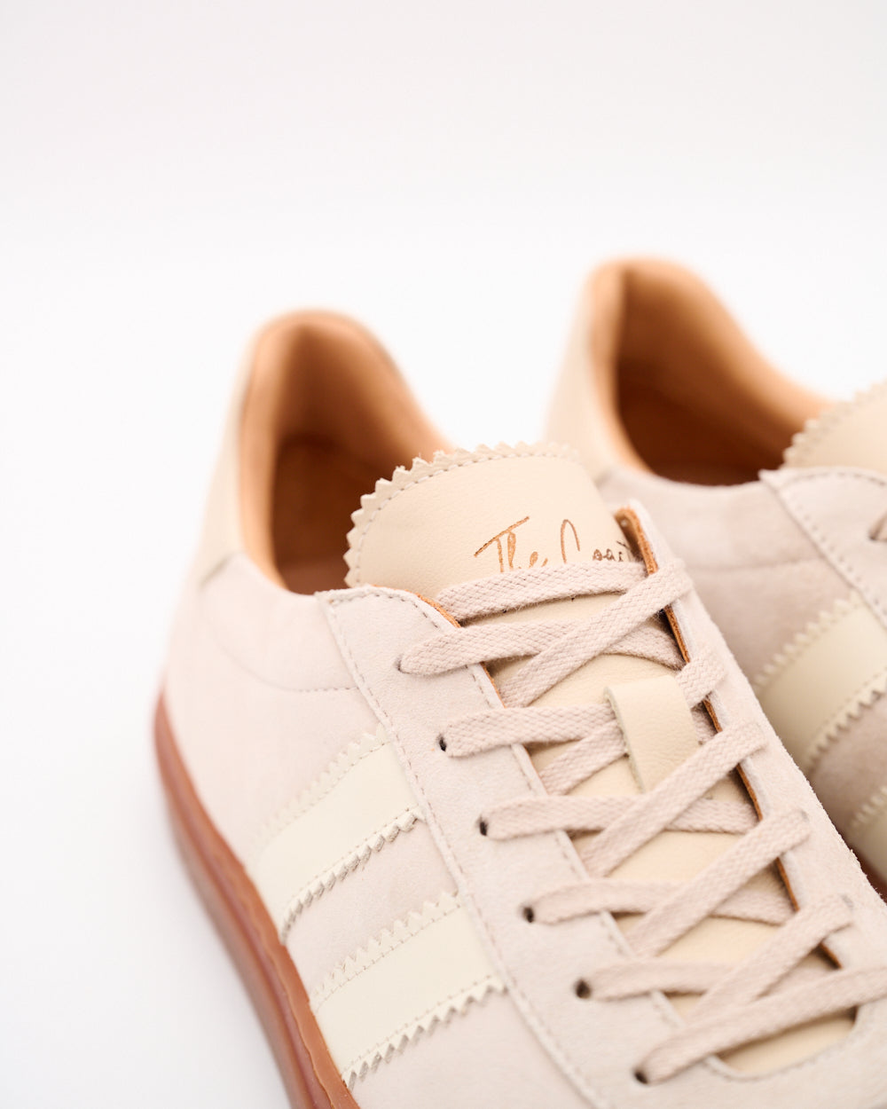 Mara limitierte Sneaker aus Velours für Damen in Beige