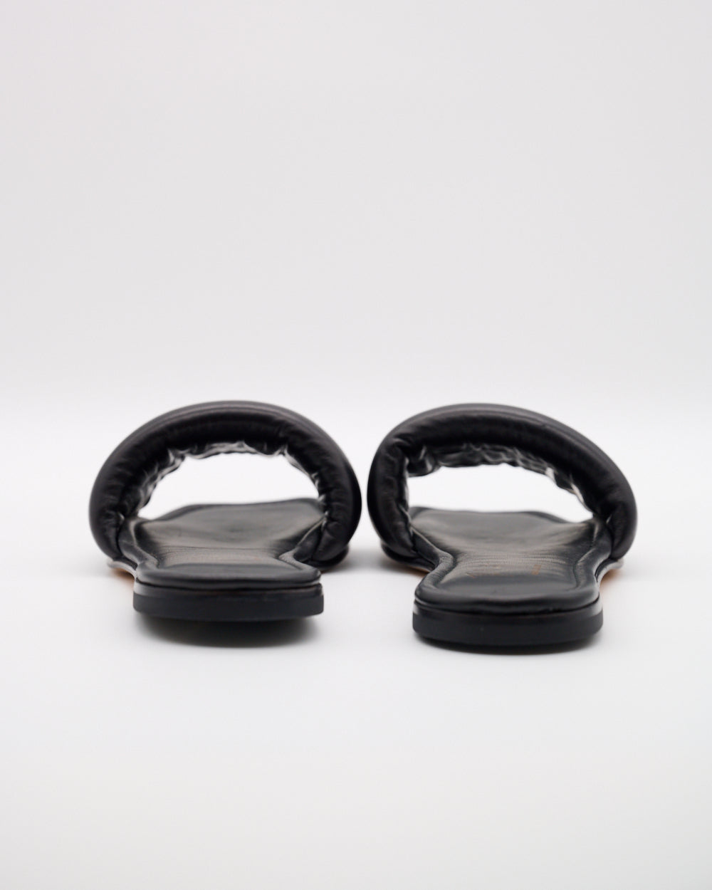 Adriana Leder Slipper für Damen in Schwarz