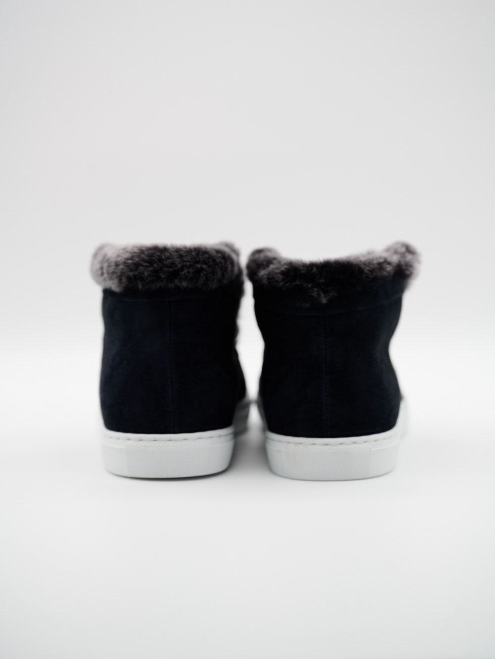 Charles limitierte Chelseas aus Cashmere Leder für Herren in Dunkelblau