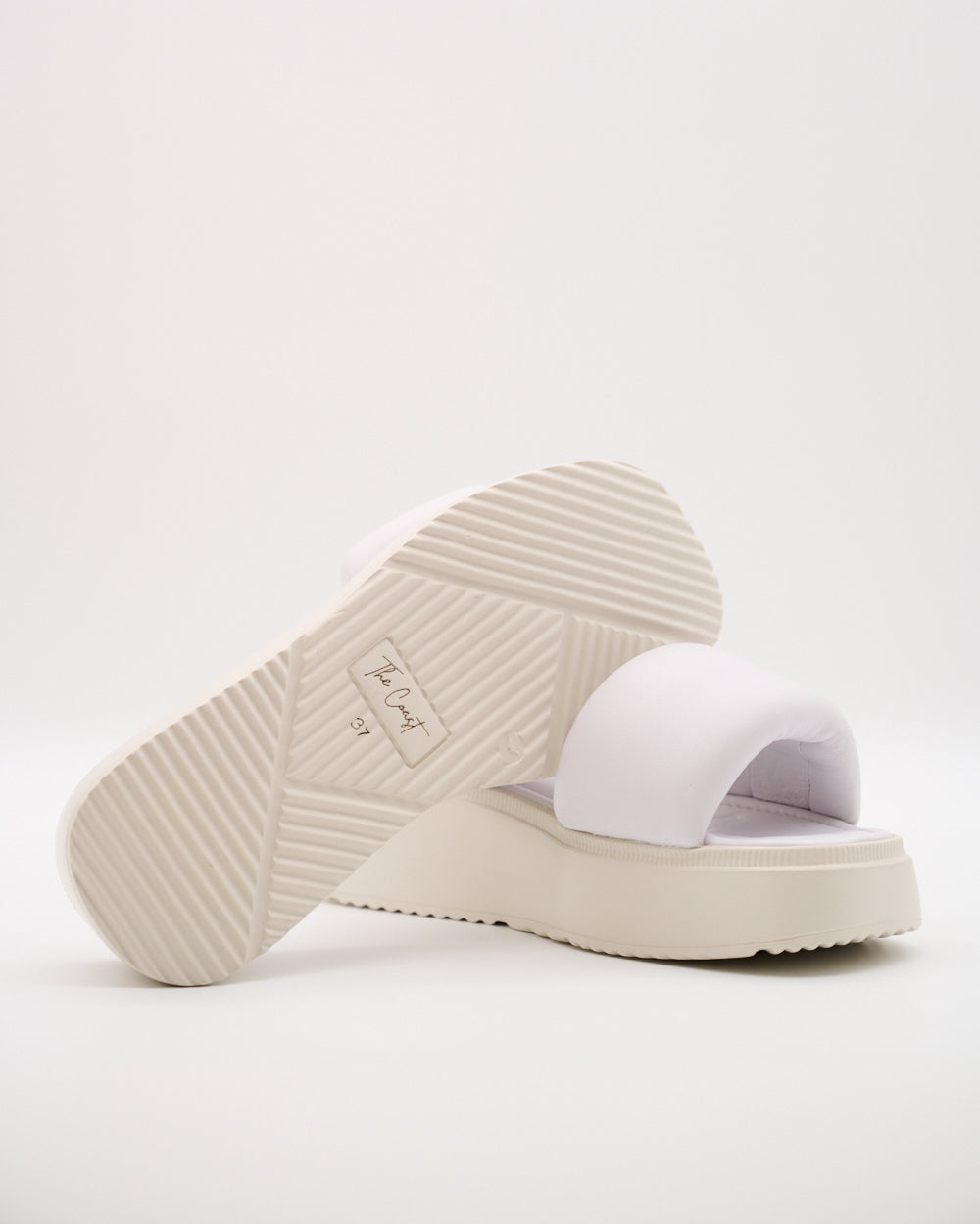 Isabella Leder Slipper für Damen in Weiss
