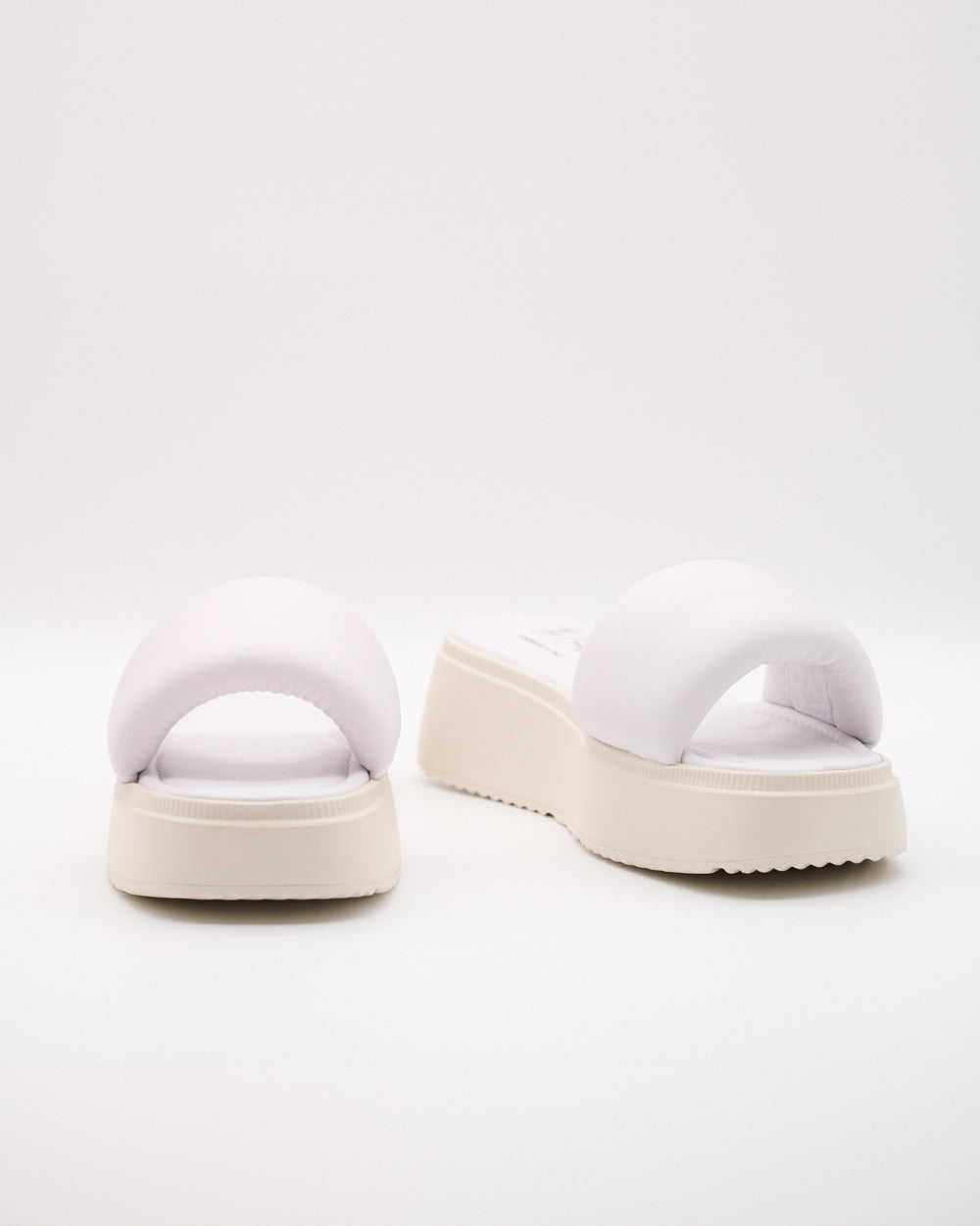 Isabella Leder Slipper für Damen in Weiss