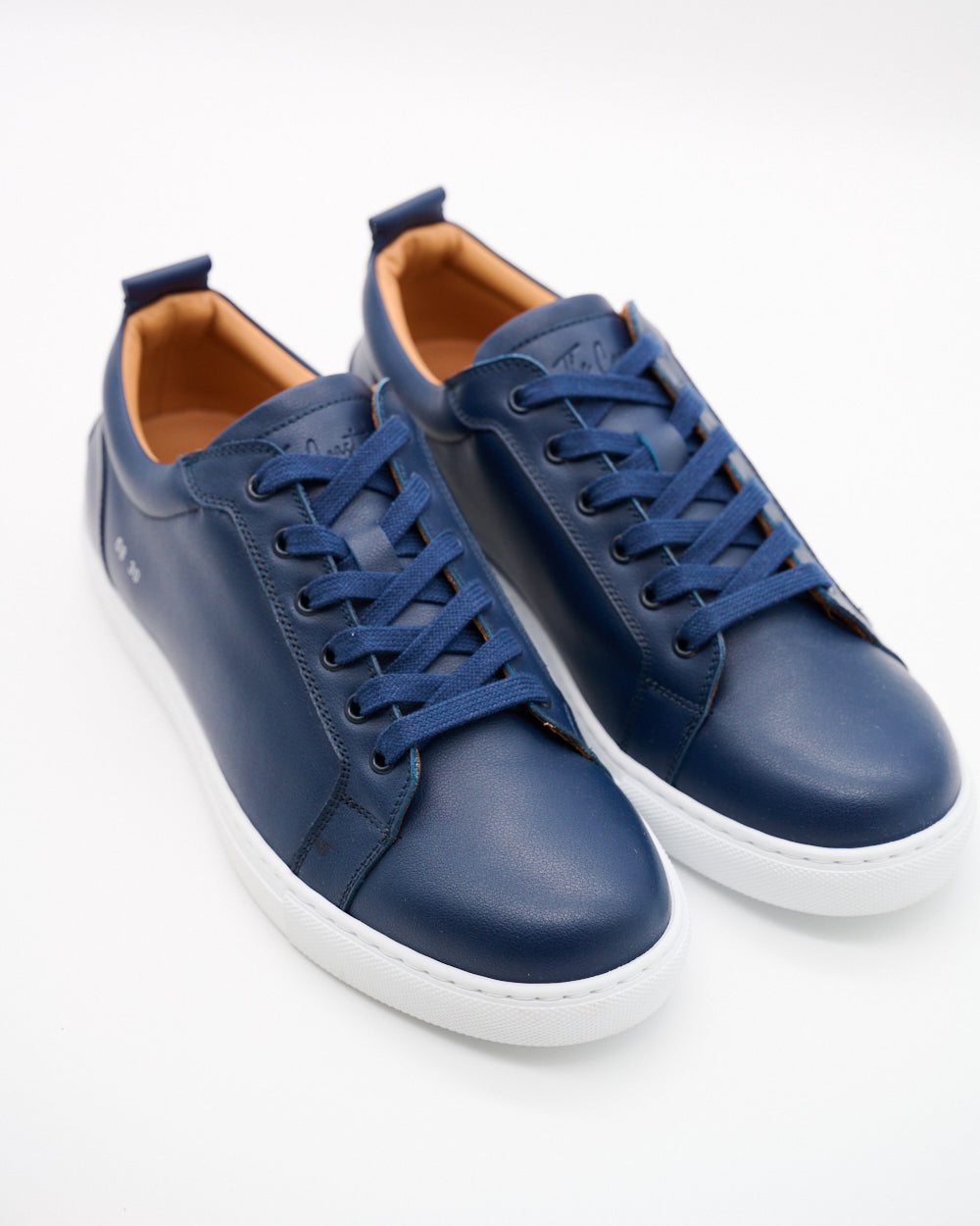Luca Limited Edition Leather Sneakers for Men in Darkblue