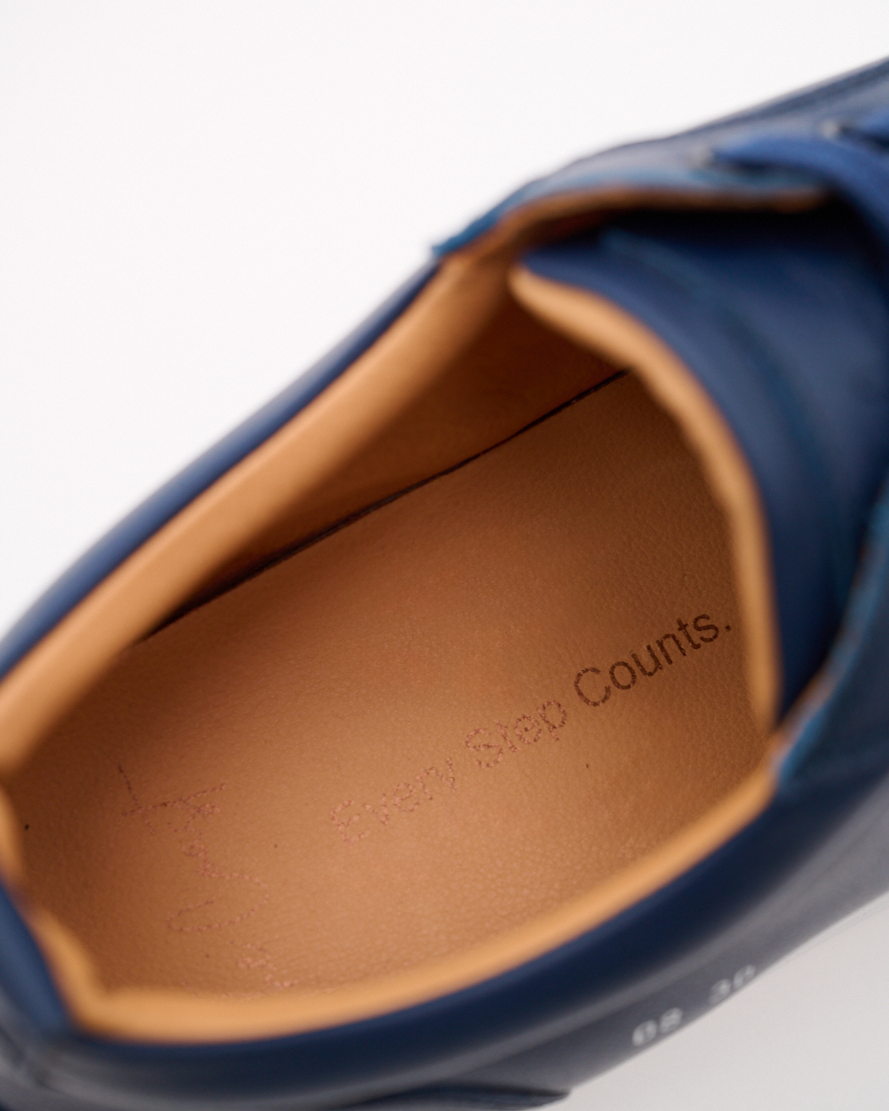 Luca Limited Edition Leather Sneakers for Men in Darkblue