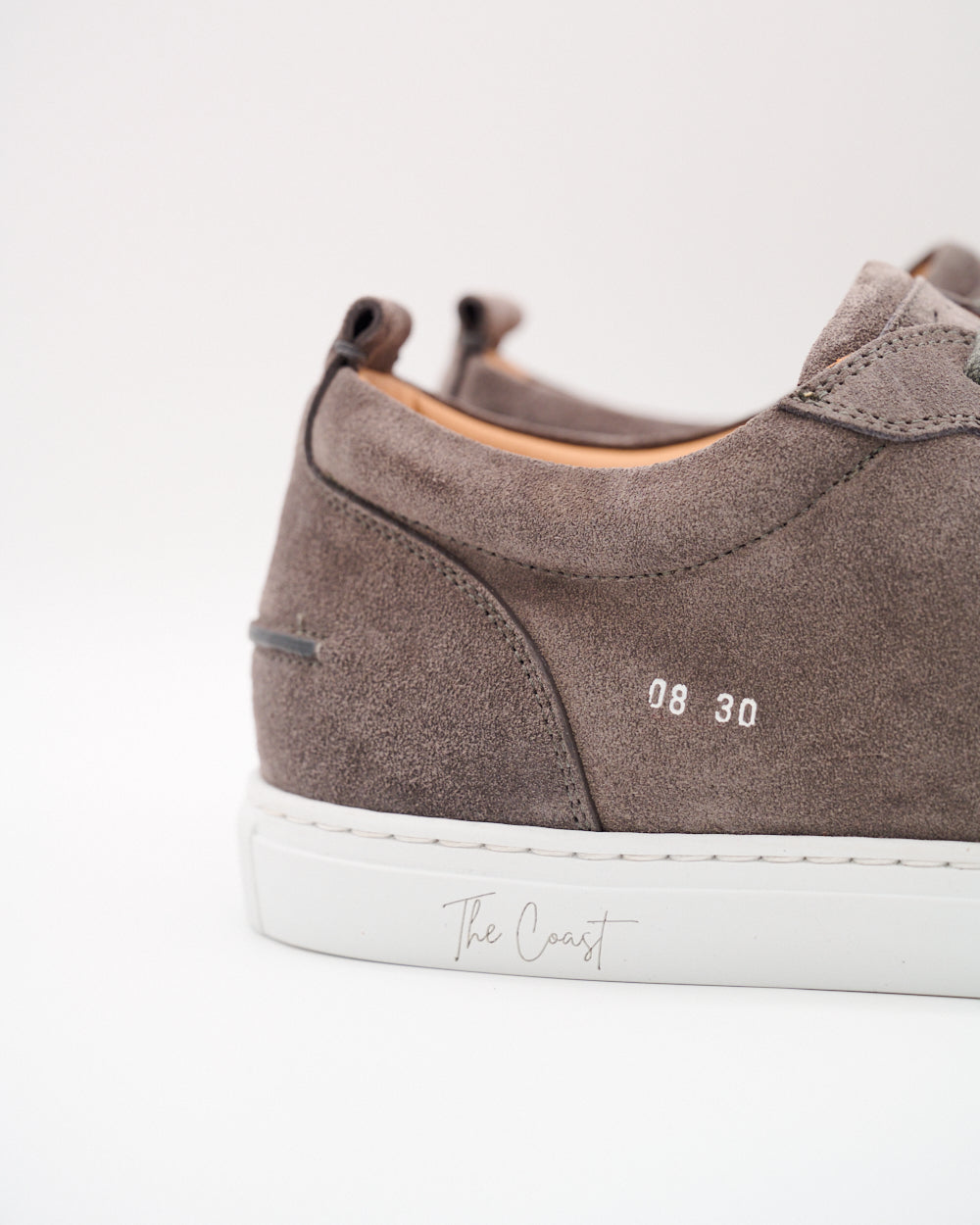 Luca limitierter Velours Sneaker für Herren in Grau