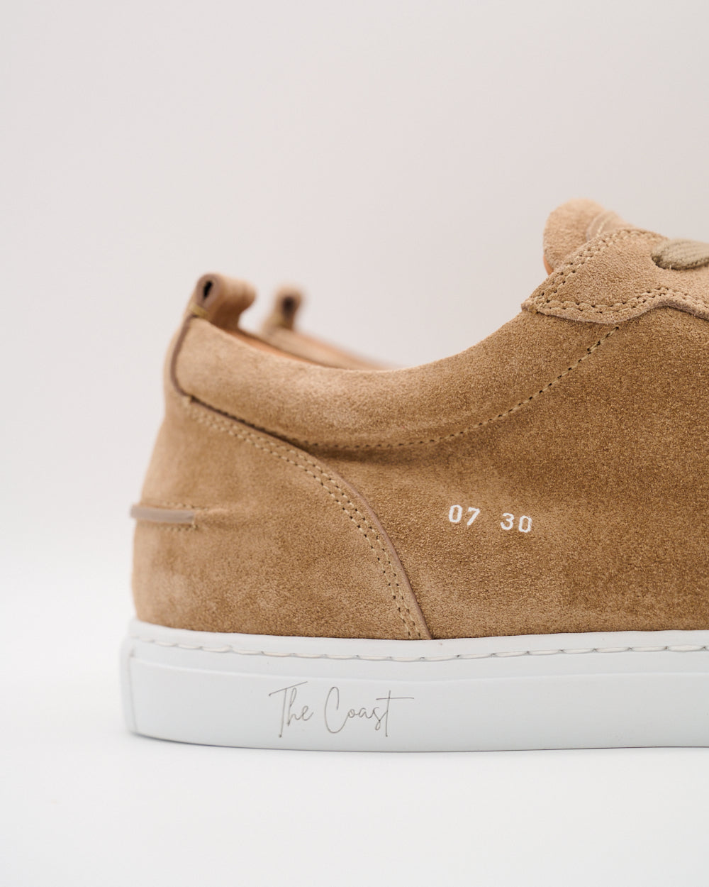 Luca limitierter Velours Sneaker für Herren in Hellbraun
