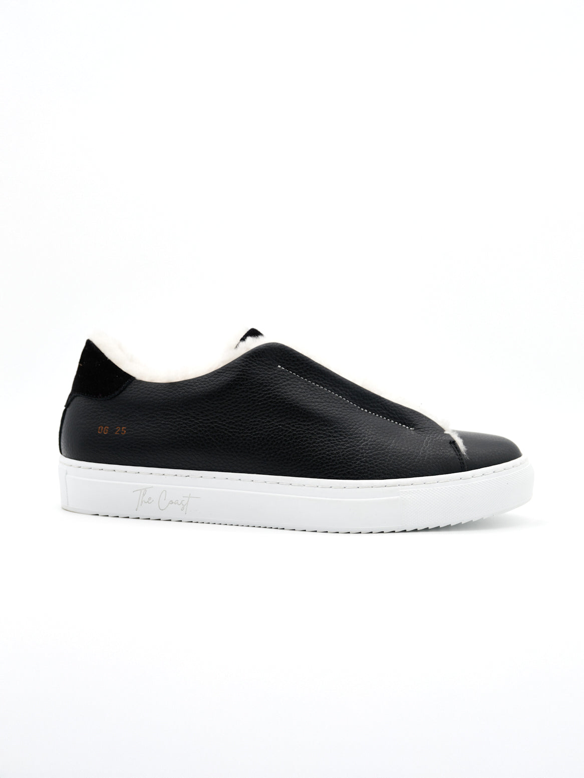 Beni Slip-In Sneaker in Schwarz Seitenansicht