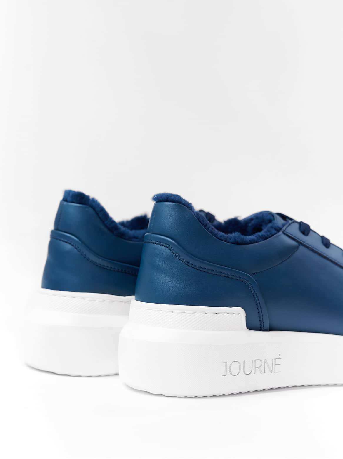 Francesca Sneaker mit Lammfellfutter – Rückansicht