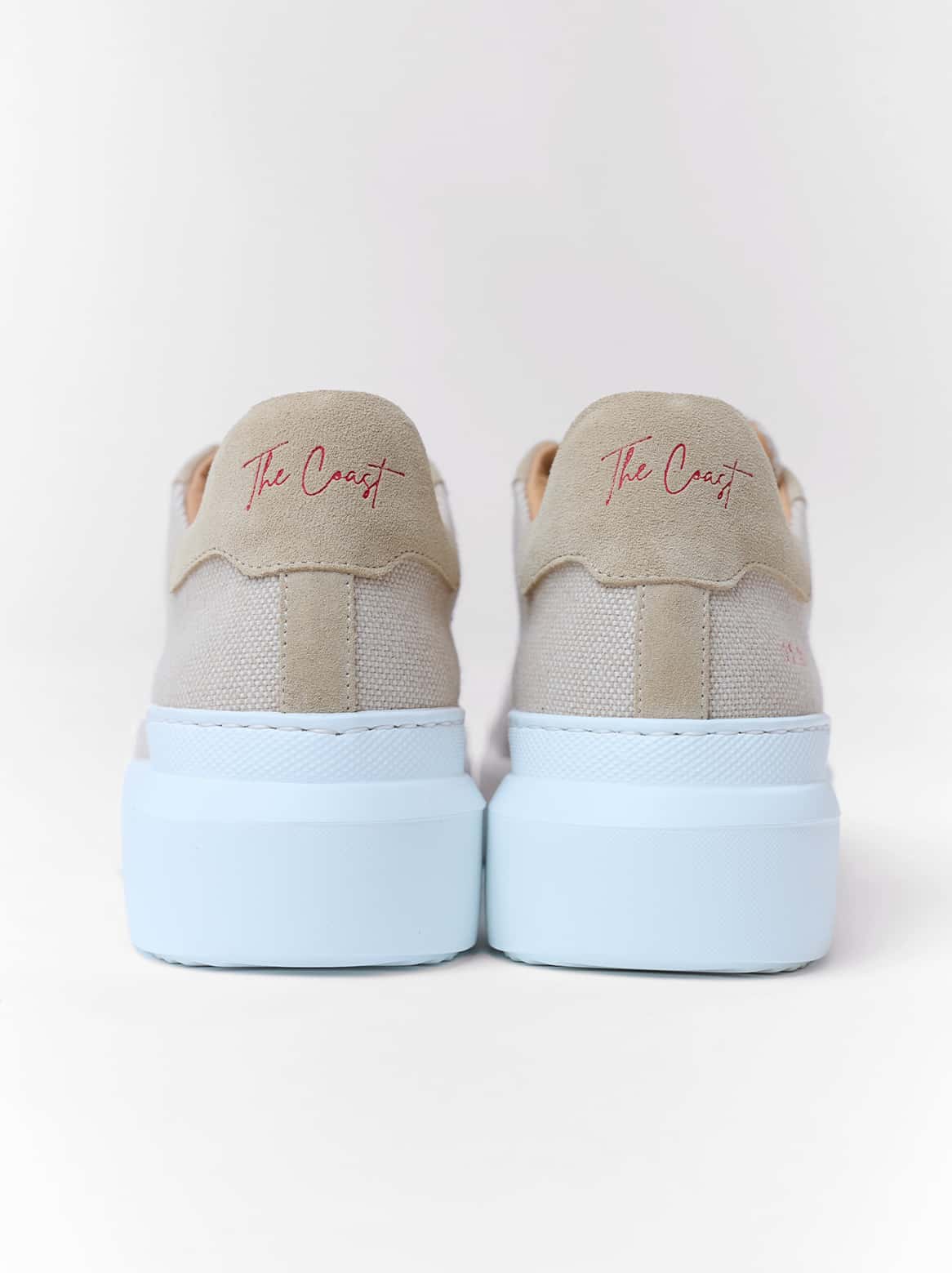 Damen Sneaker aus Canvas – The Coast Siena in Sandfarbe