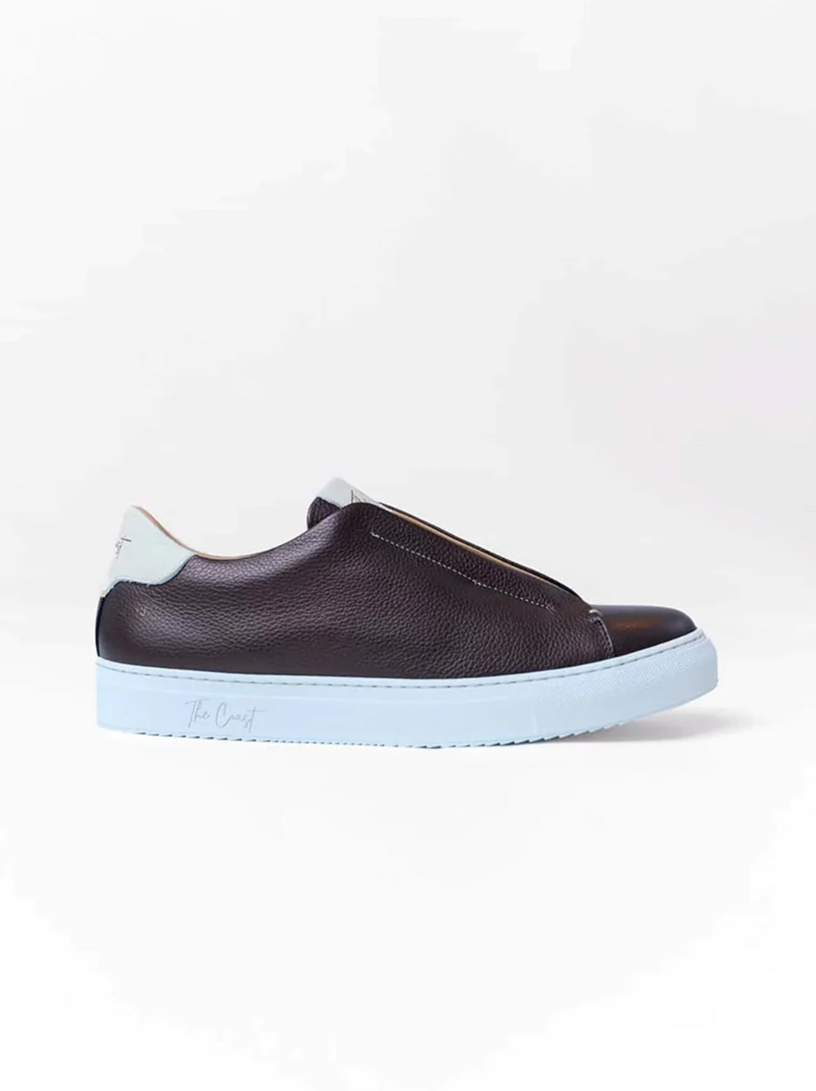 Beni Slip-In Sneaker braun Seitenansicht