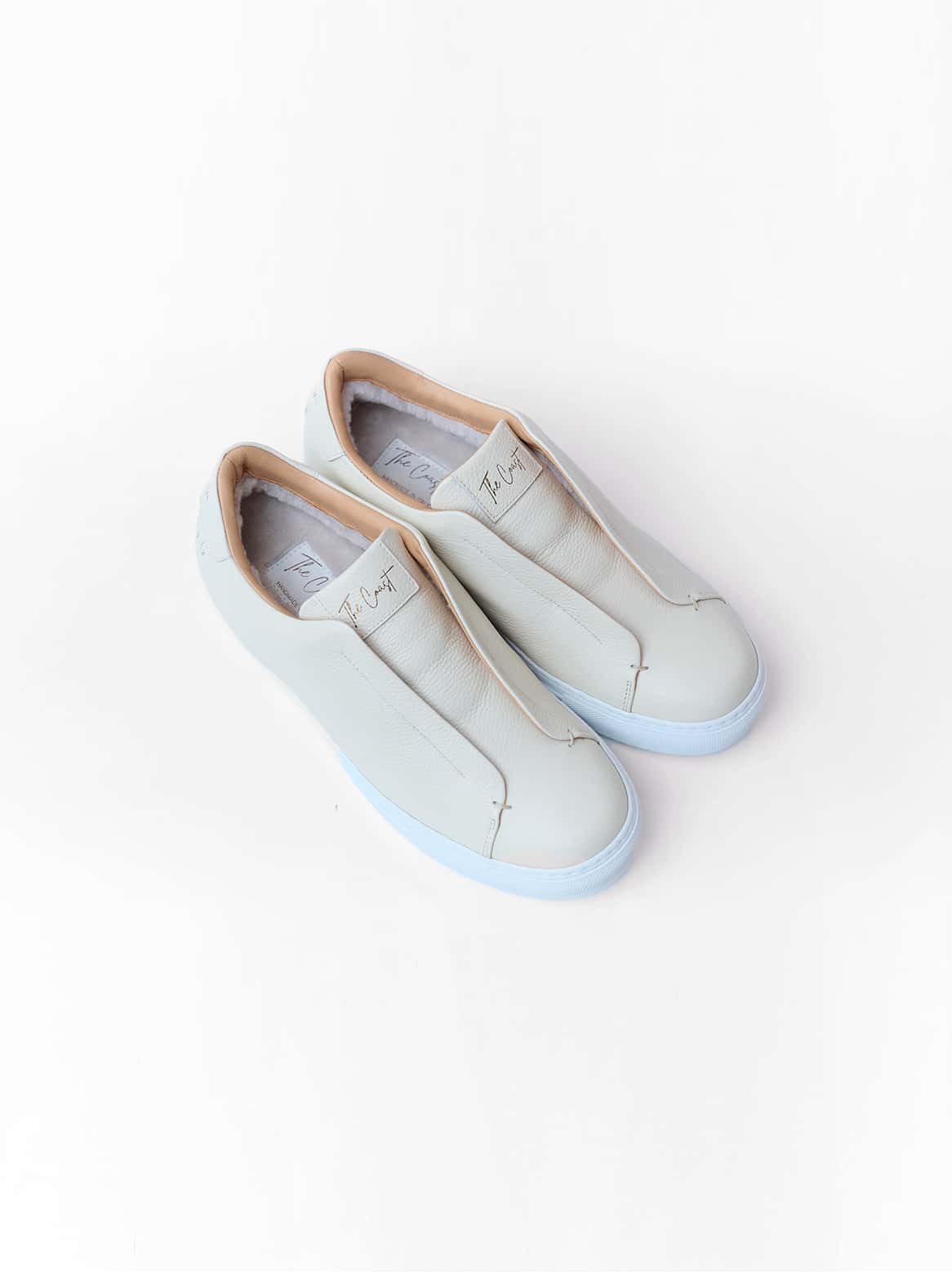 Beni Slip-In Sneaker von oben – beide Schuhe nebeneinander