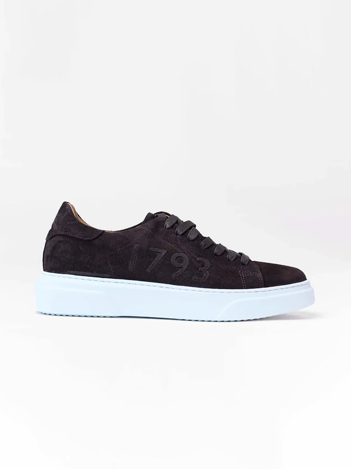 Giacomo Sneaker Dunkelbraun – Seitenansicht links