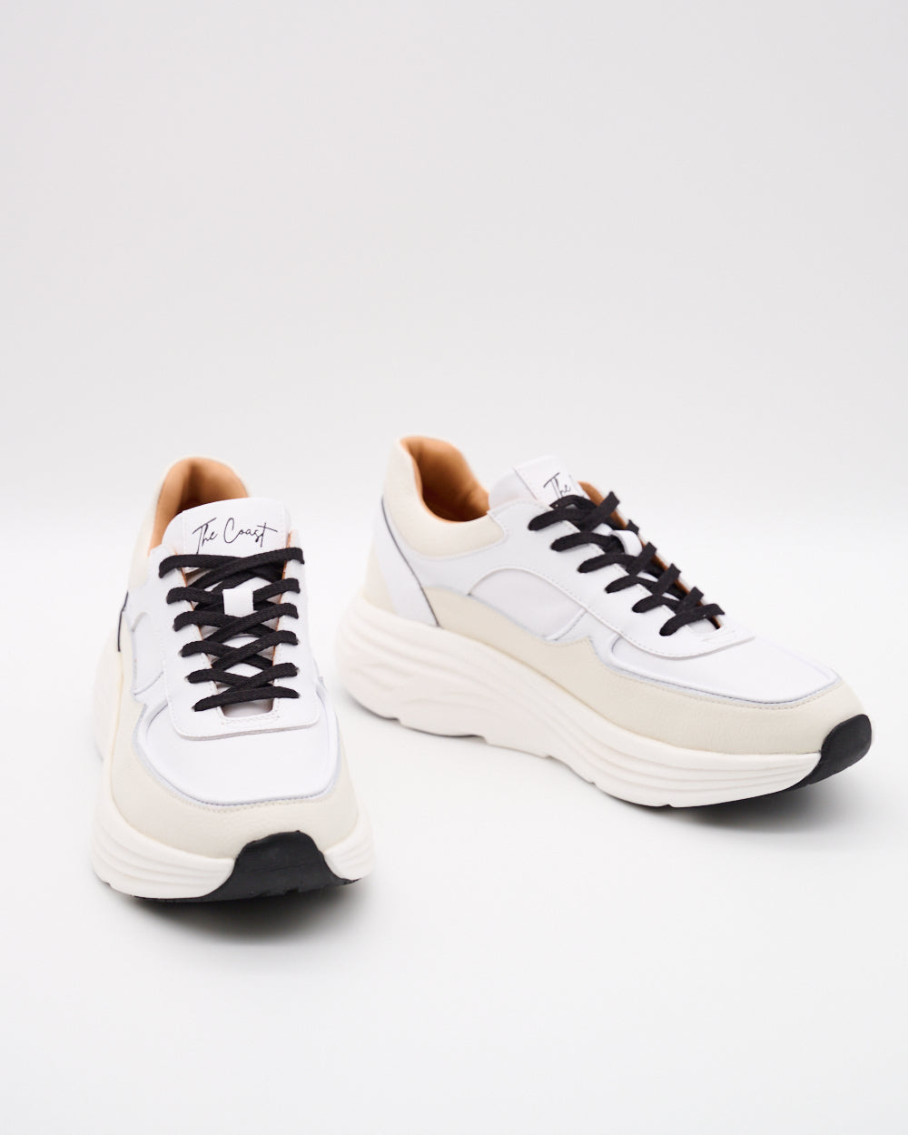 Sophia Runners limitierte Leder Sneaker für Damen in Weiss