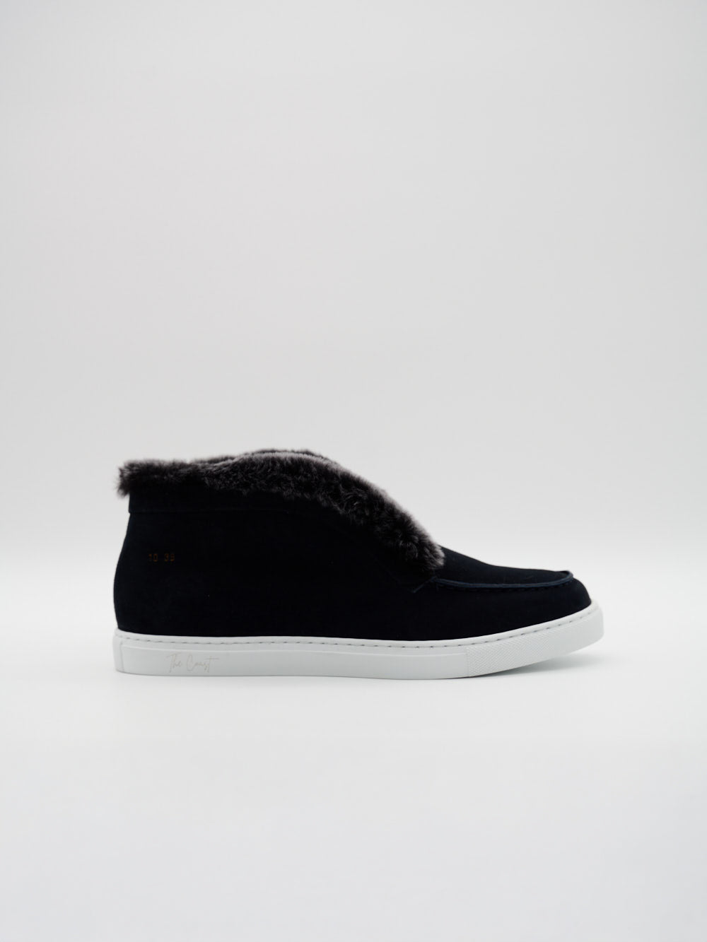 Charles limitierte Chelseas aus Cashmere Leder für Herren in Dunkelblau