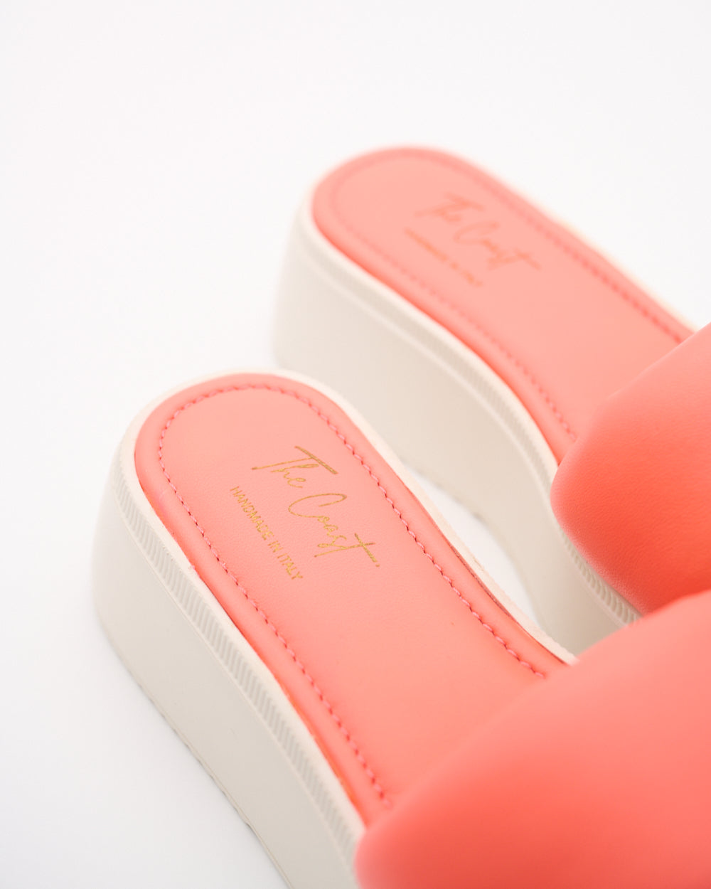 Isabella Leder Slipper für Damen in Lachs