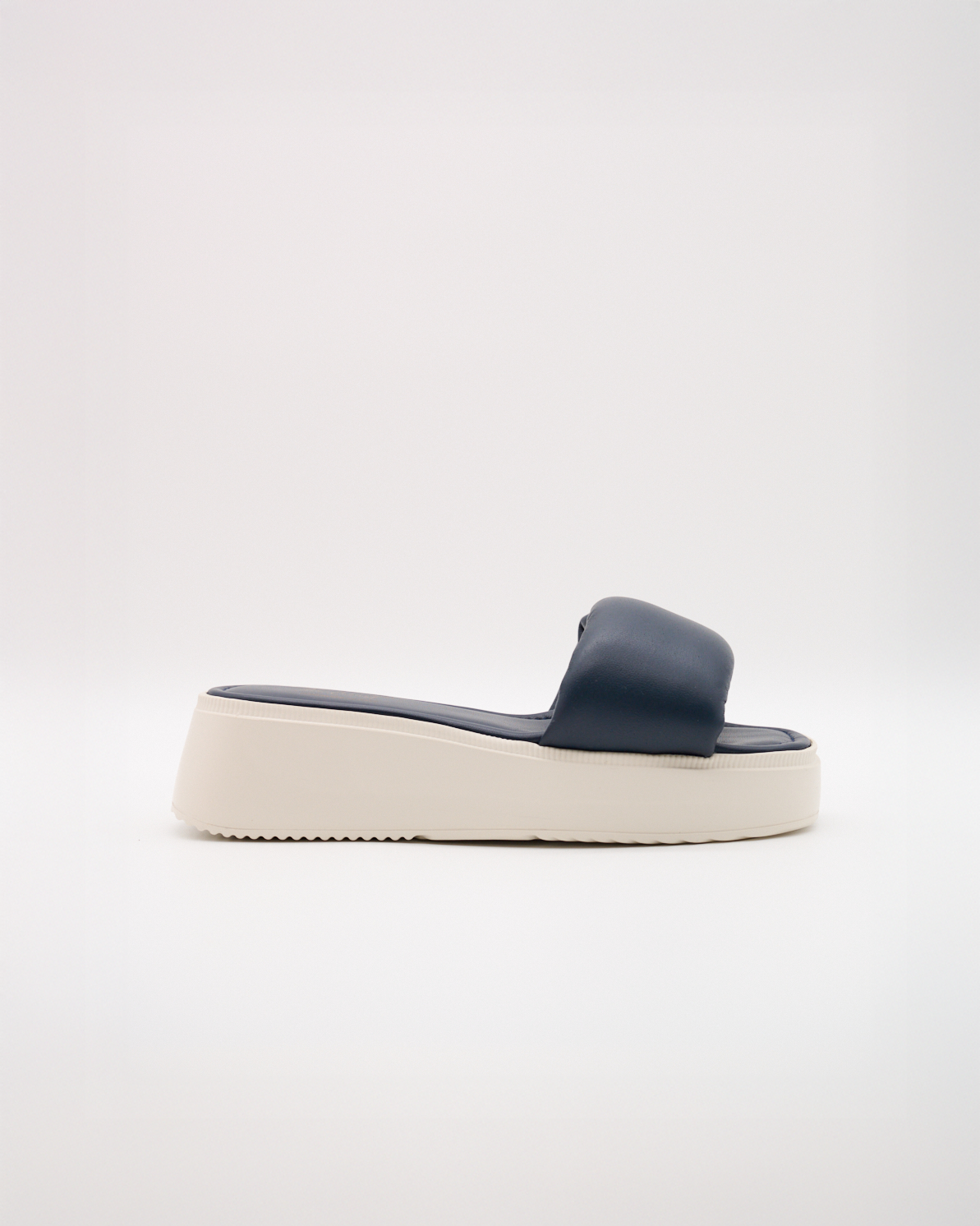 Isabella Leder Slipper für Damen in Dunkelblau