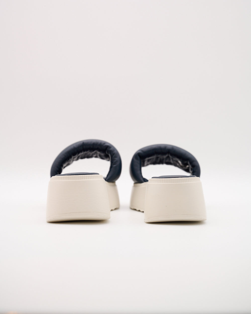 Isabella Leder Slipper für Damen in Dunkelblau