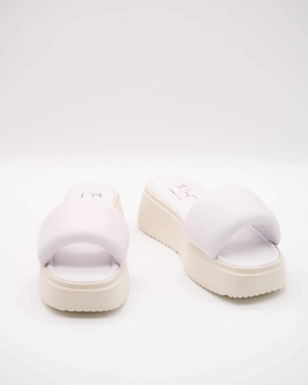 Isabella Leder Slipper für Damen in Weiss