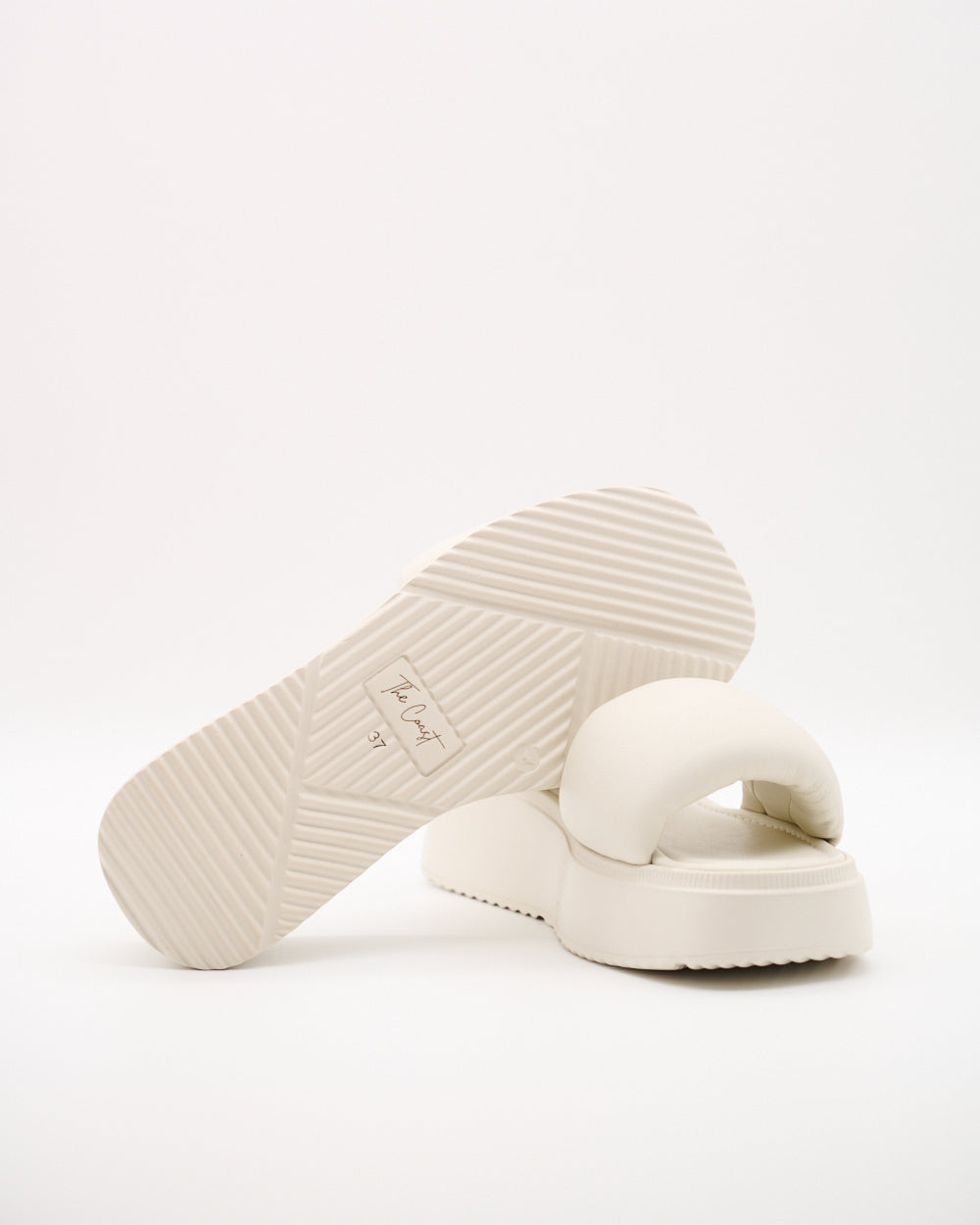 Isabella Leder Slipper für Damen in Creme
