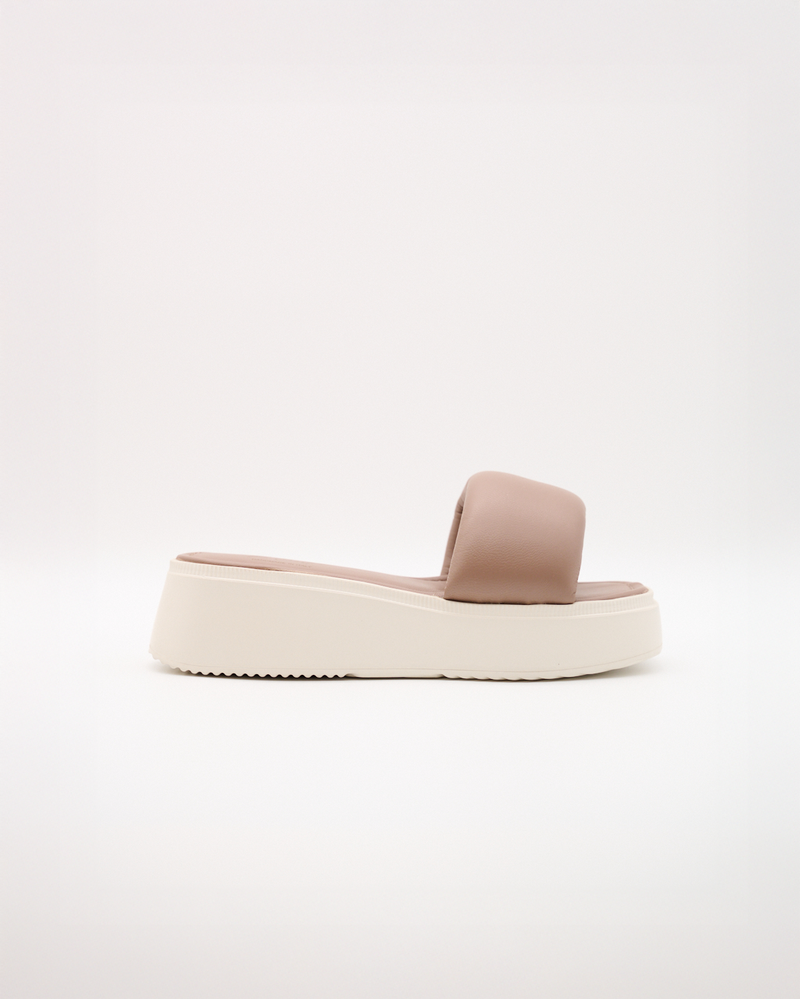 Isabella Leder Slipper für Damen in Taupe