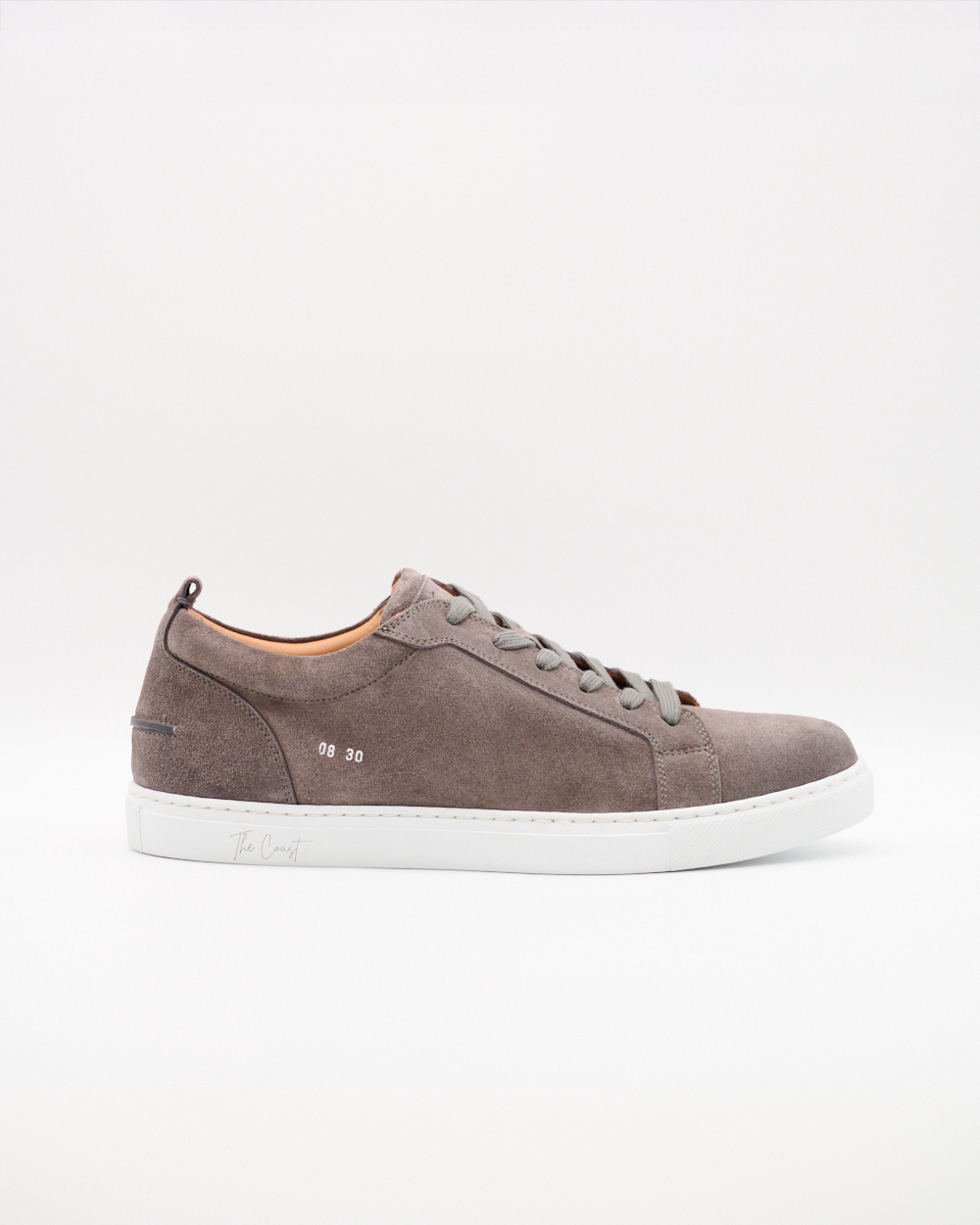 Luca limitierter Velours Sneaker für Herren in Grau