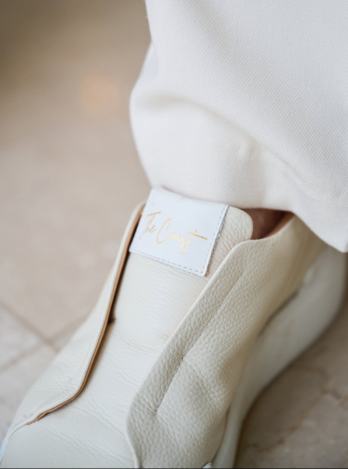 Alexi limitierte Slip In Sneaker für Damen in Creme