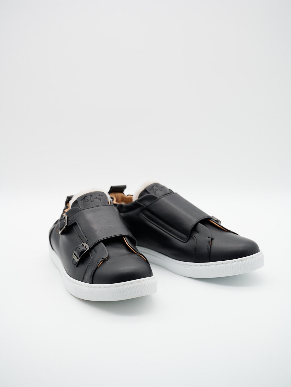 Monk Sneaker Schwarz Herren Paar Ansicht Beni