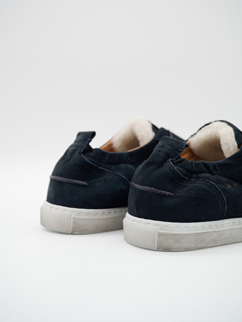 Navy Sneaker Herren Rückansicht Beni Monk