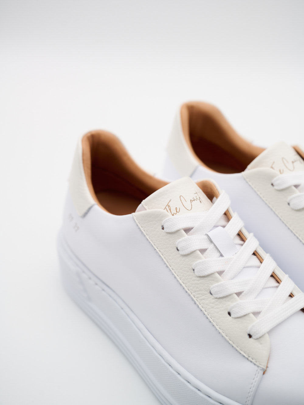 New Diana Sneaker Detail Leder nachhaltig chromfrei