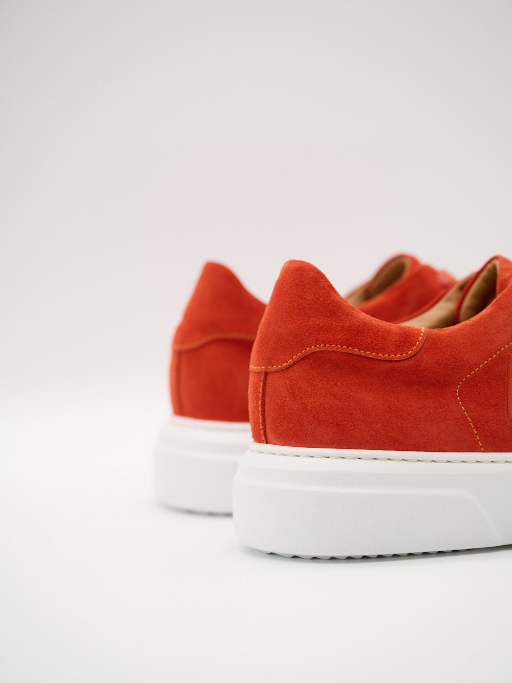 Lachs Sneaker Herren Paar Ansicht Giacomo Velour
