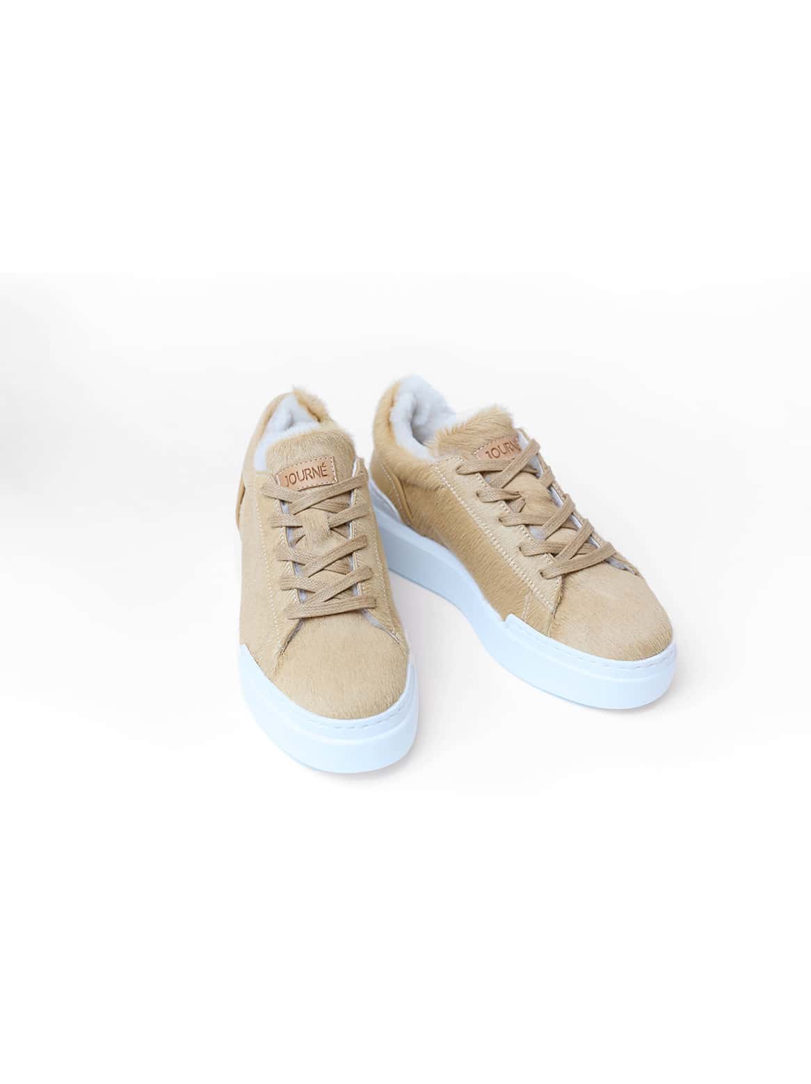 Emilie Cavallino Sneaker Braun – Paaransicht von der Seite