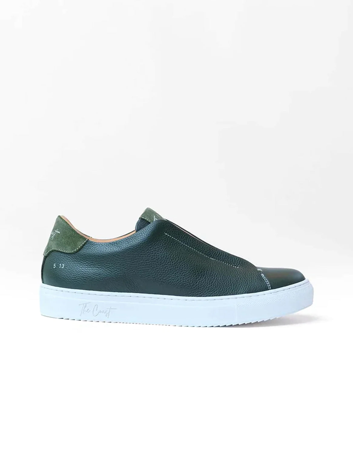 Beni Slip-In Sneaker grün Seitenansicht