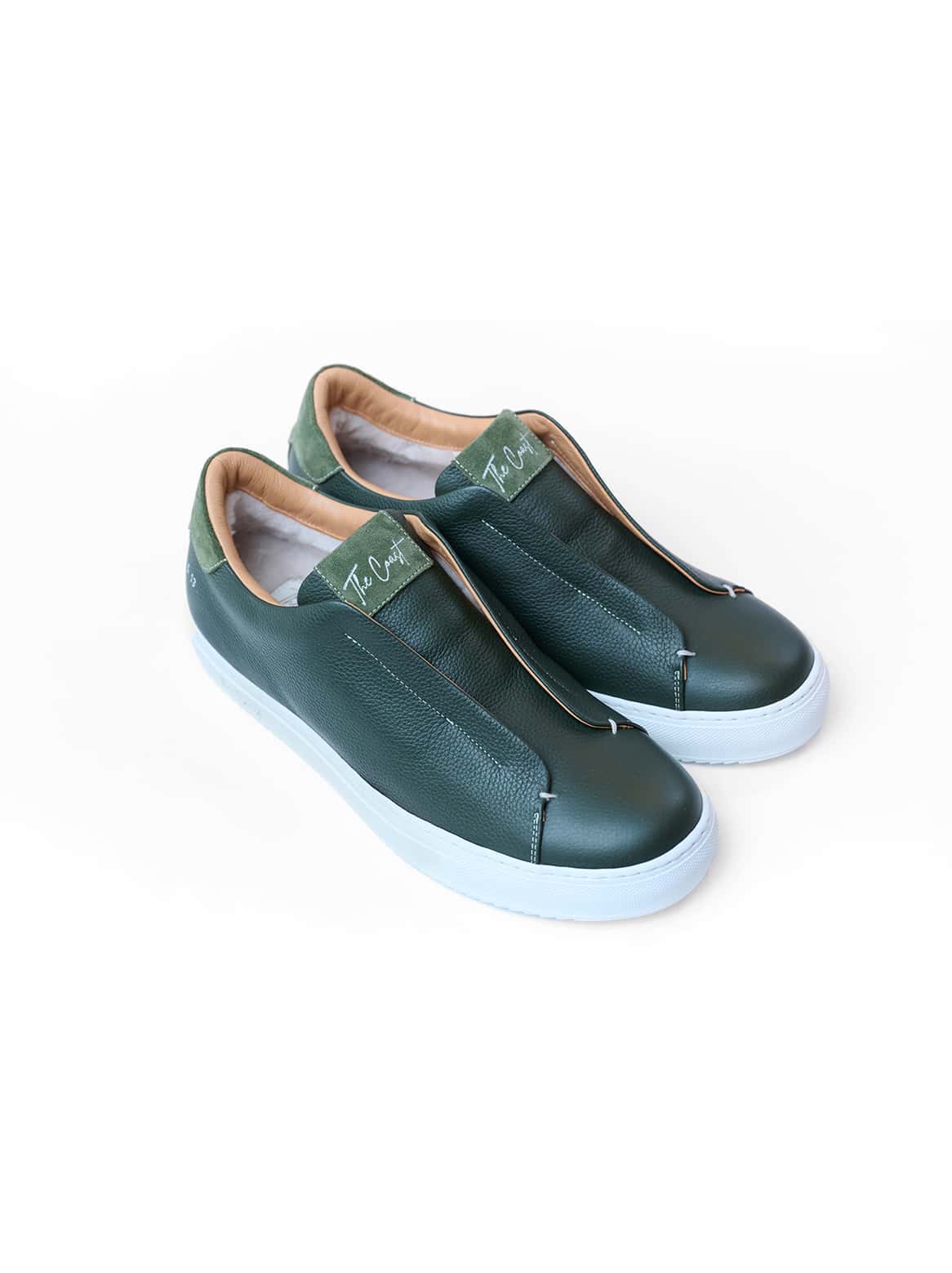 Beni Slip-In Sneaker grün Seitenansicht