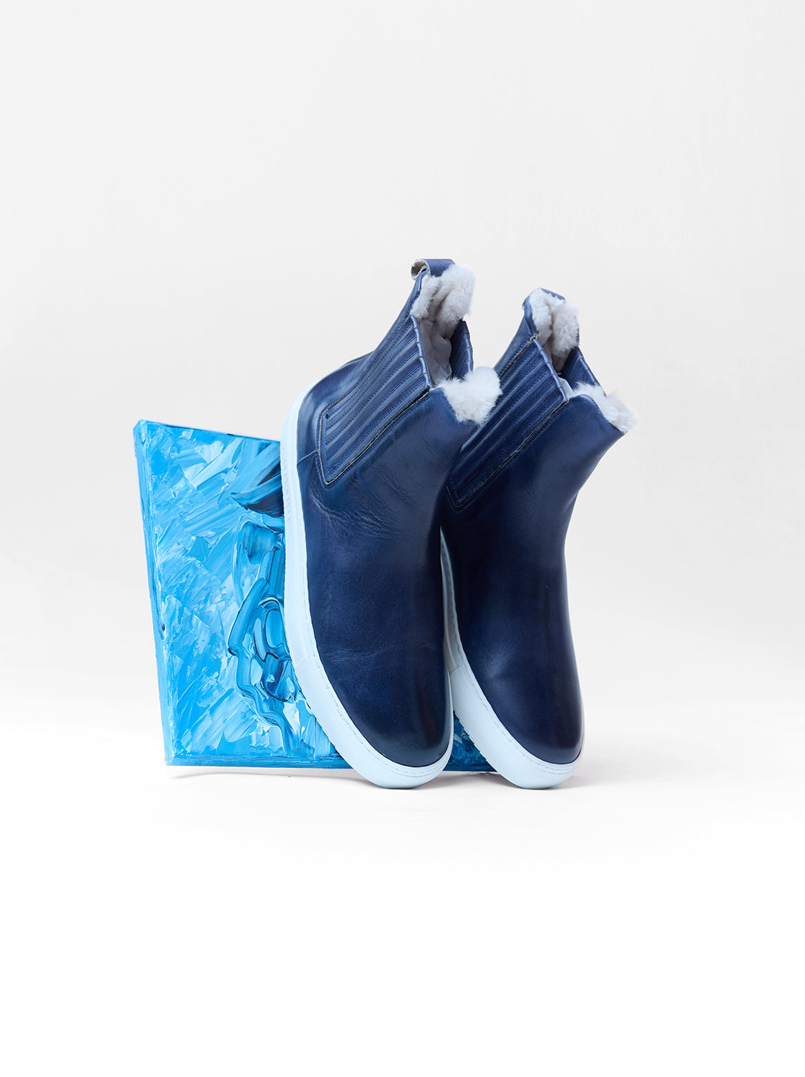 Leo Sneaker von unten – Rutschfeste Gummisohle 