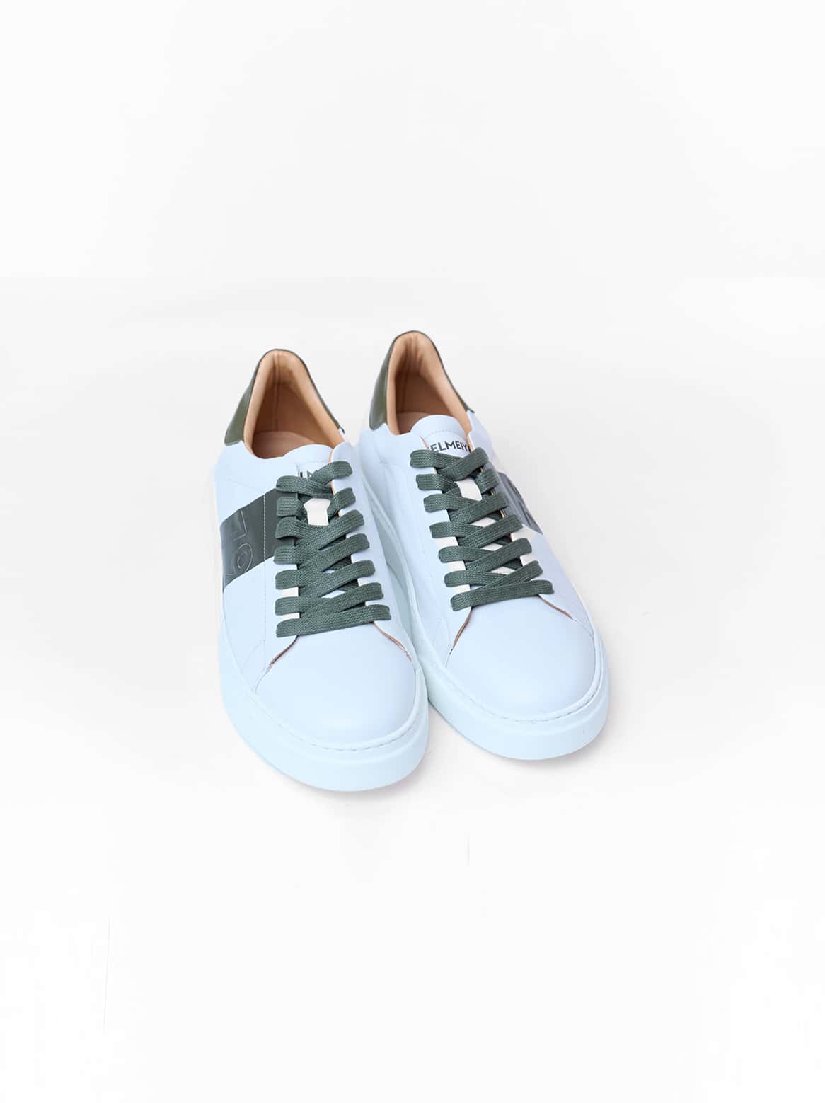 Paaransicht mit grünen Schnürsenkeln – Armando Sneaker 1793