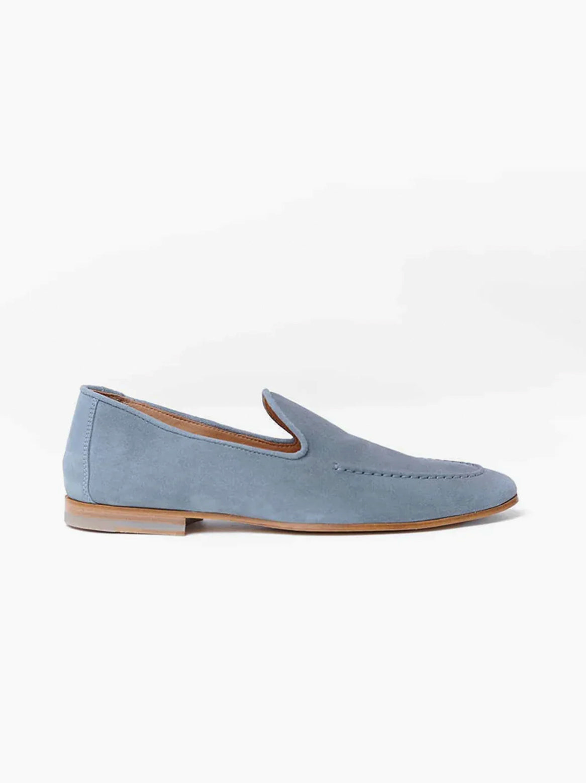 Alessandro Loafer in Grau – Seitenansicht