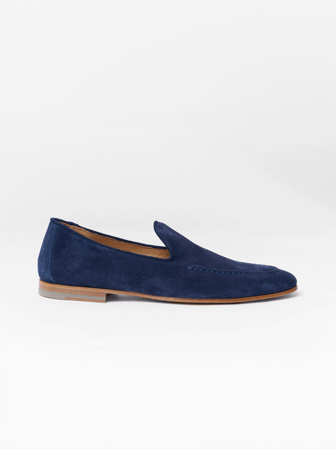 Alessandro Loafer Dunkelblau – Seitenansicht