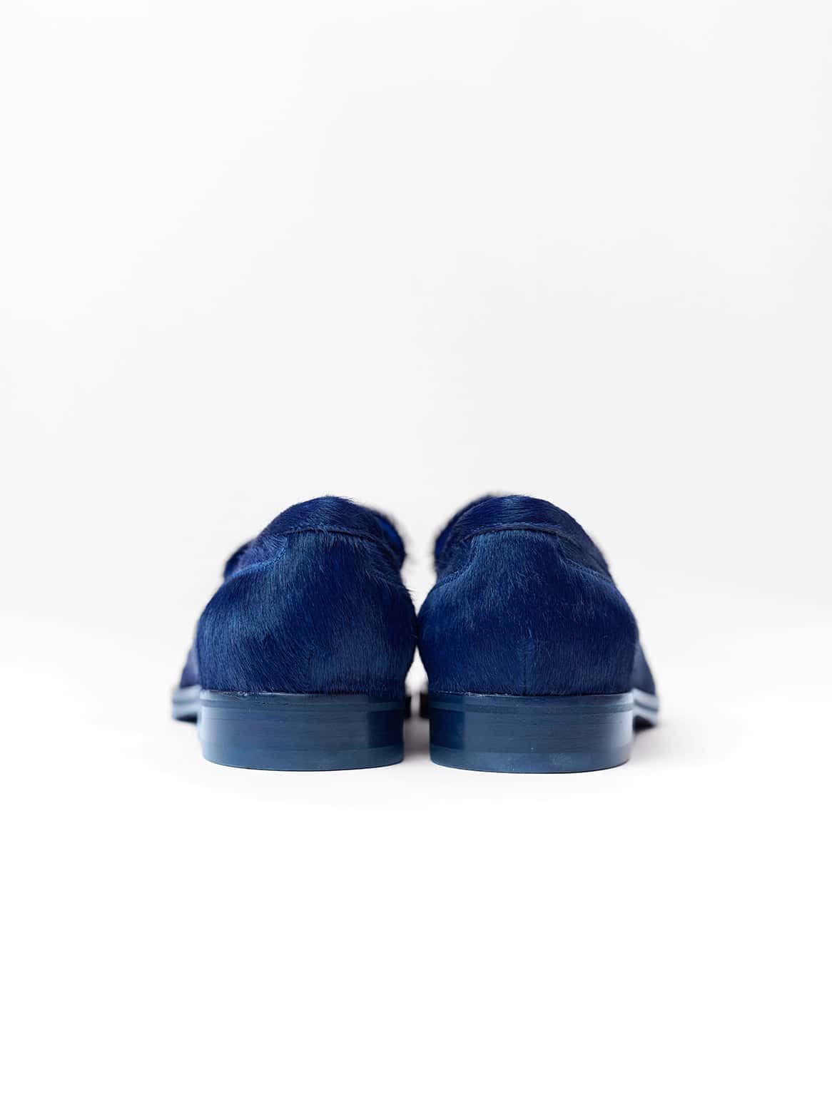 The Coast Alfonso Loafer in Dunkelblau – Rückansicht